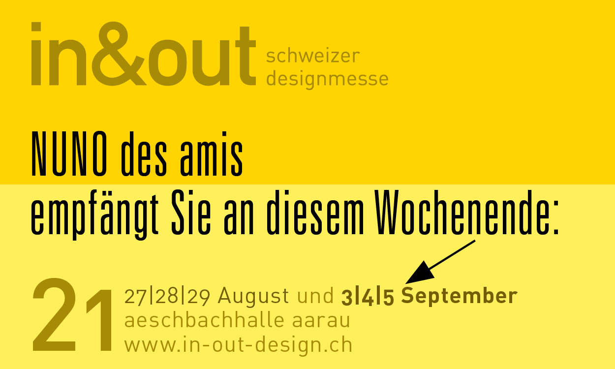 in&out Schweizer Designmesse