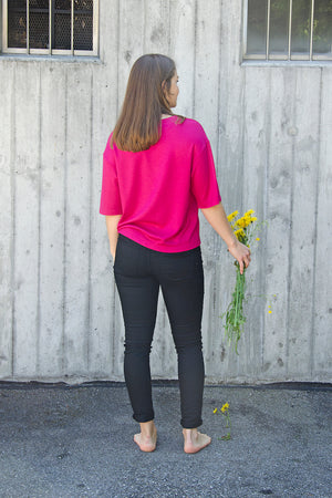 Swiss Made - Shirt VELVET - Pink 